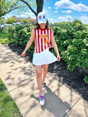 Women’s Hot Dog Sequins Knit Tank Queen of Sparkles