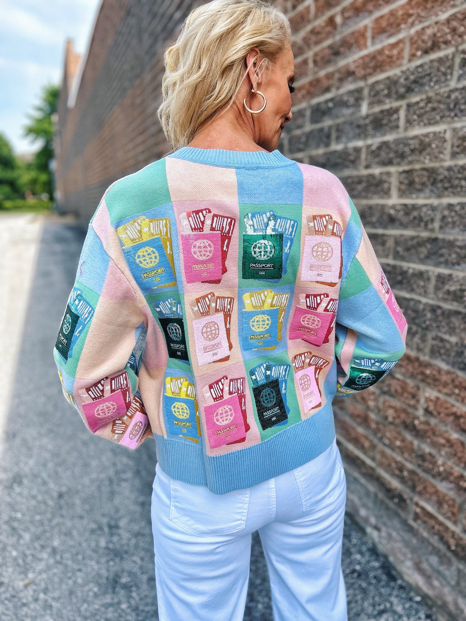 Queen of Sparkles Passport Cardigan