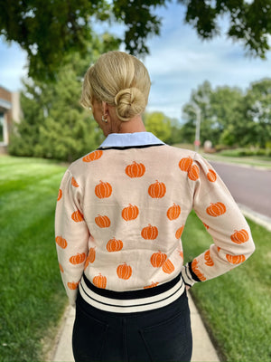 Pumpkin Cardigan
