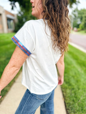 Licensed QOS KU Jayhawk Tee