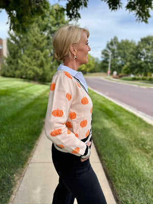 Pumpkin Cardigan