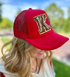 KC Football Patch Trucker Hat