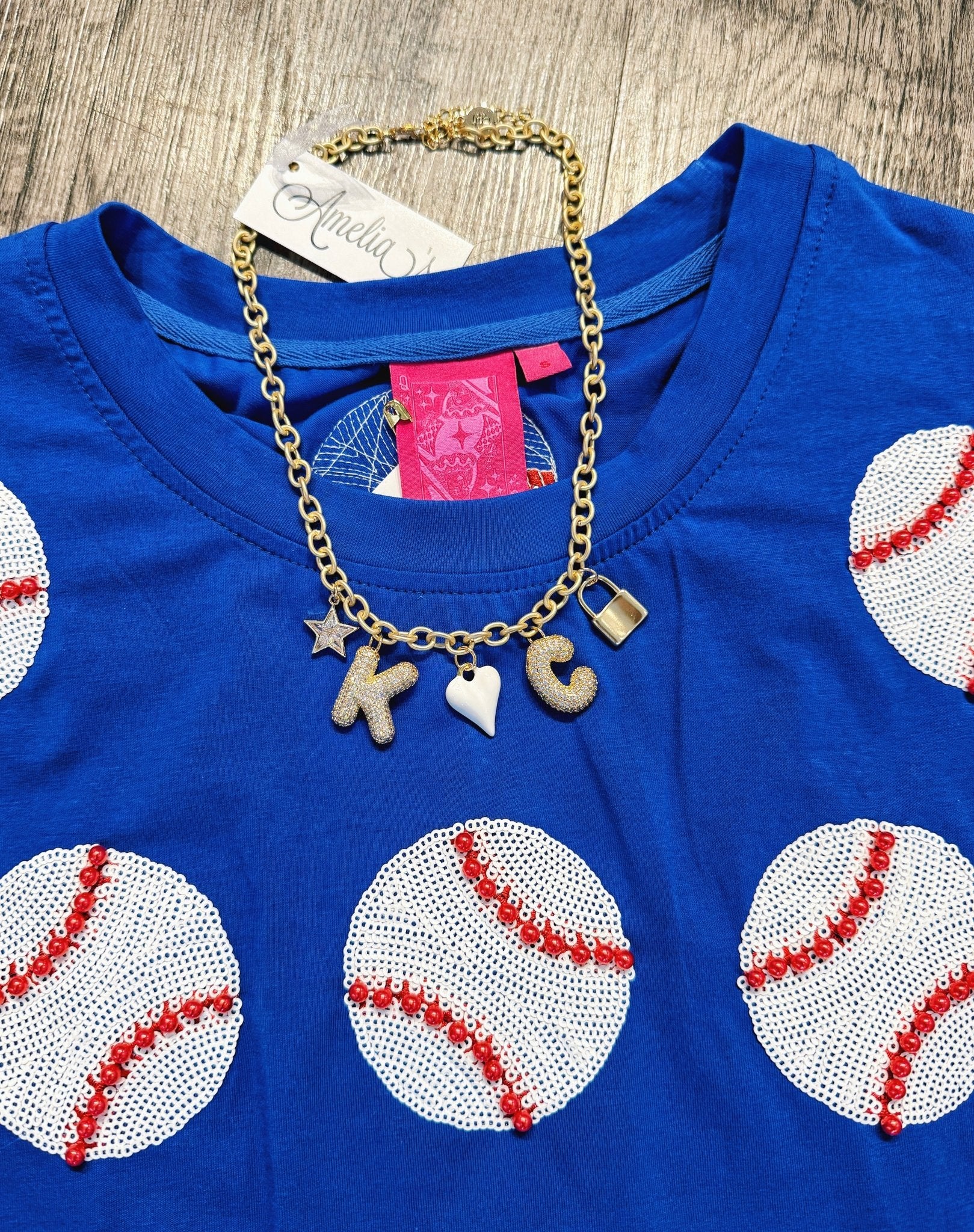 KC Charm Necklace - Amelia's Boutique