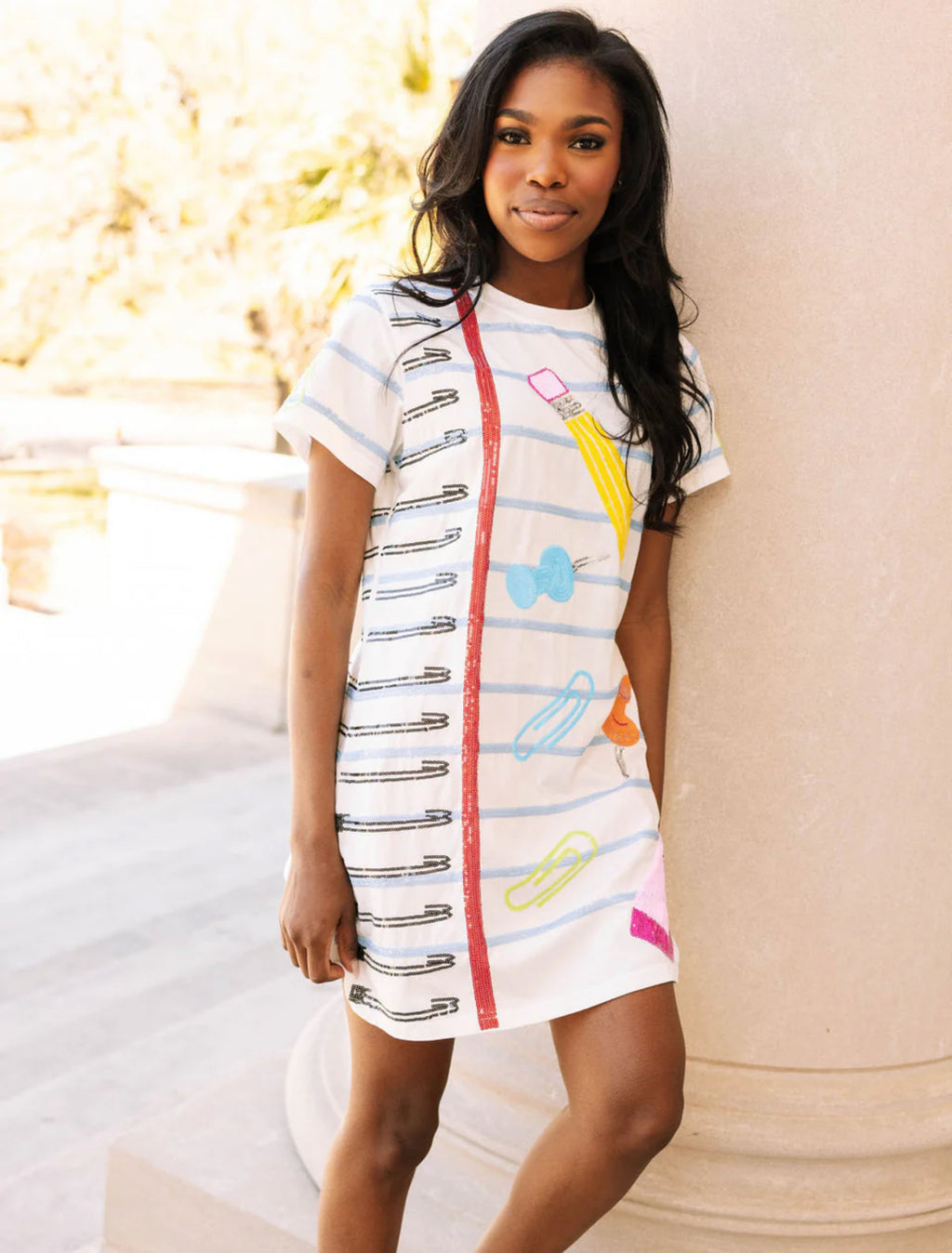 Queen of Sparkles School Supplies Dress