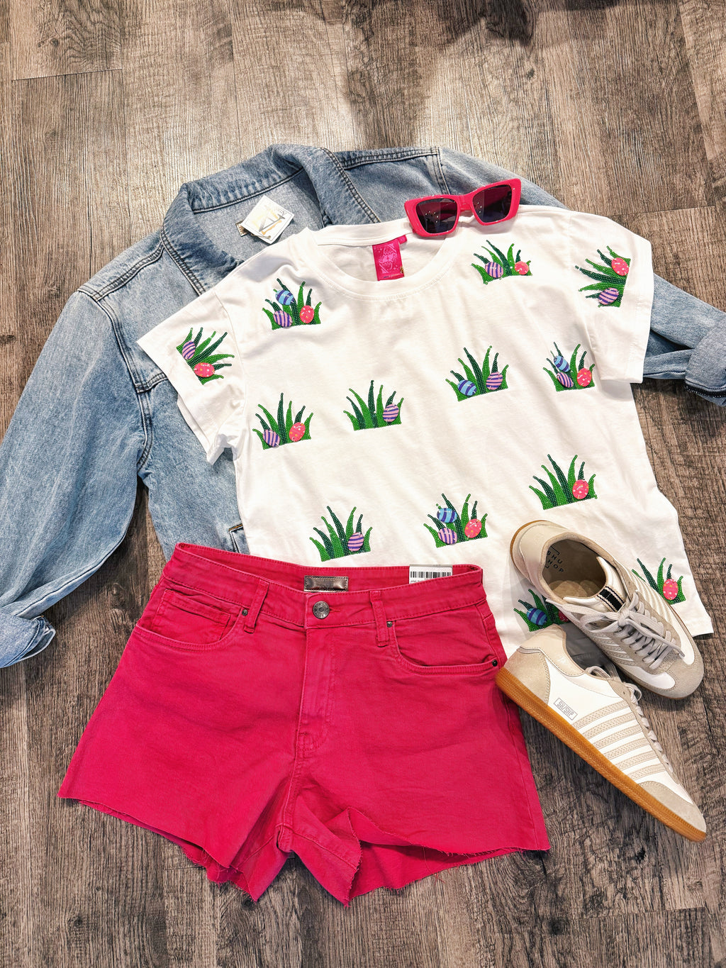 Queen of Sparkles Easter Egg Hunt Tee