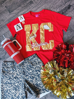 KC Kingdom Tee - Queen of Sparkles X Amelia's Boutique