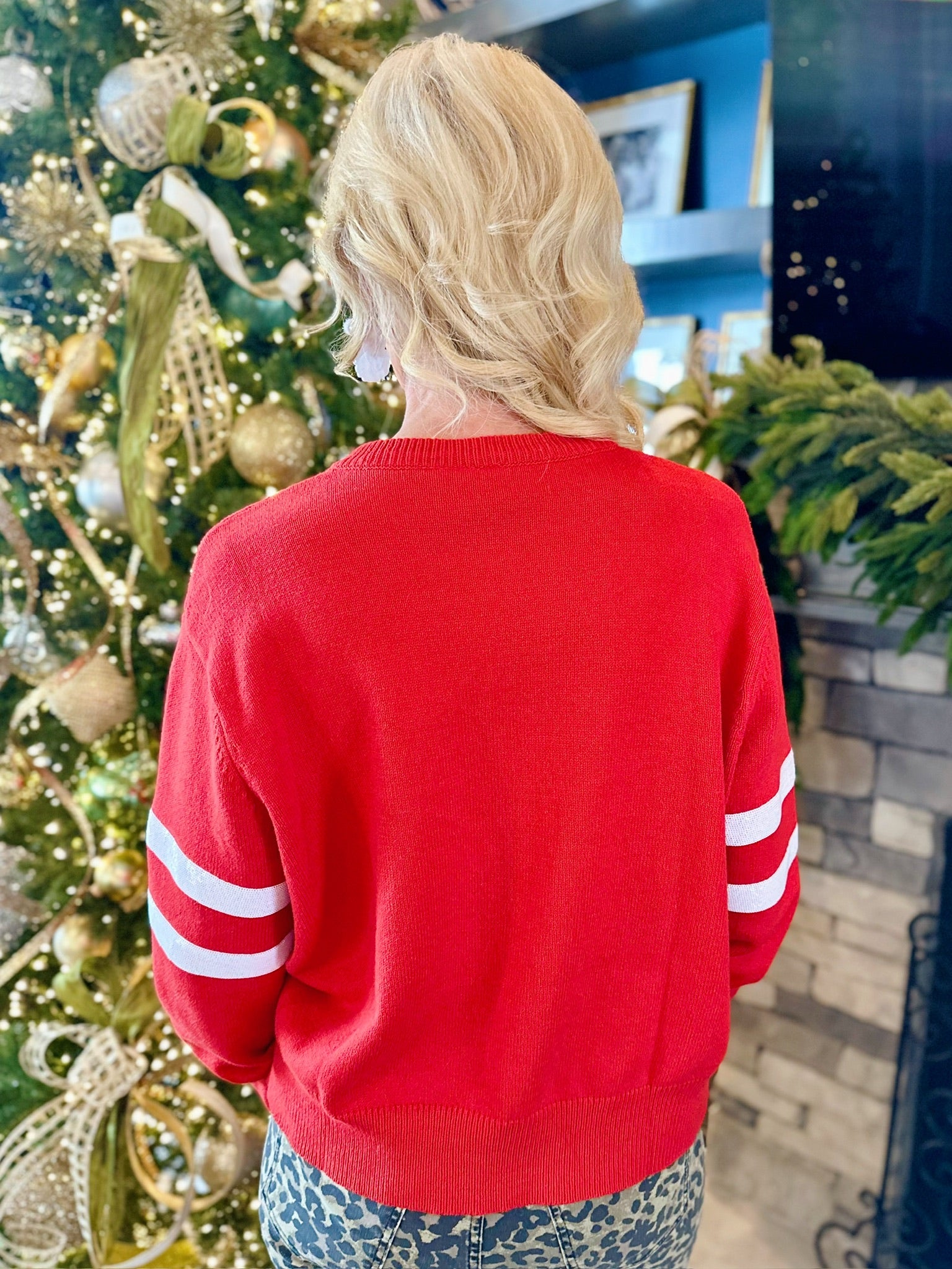 Queen of Sparkles X Amelia's Mega KC Script Sweater