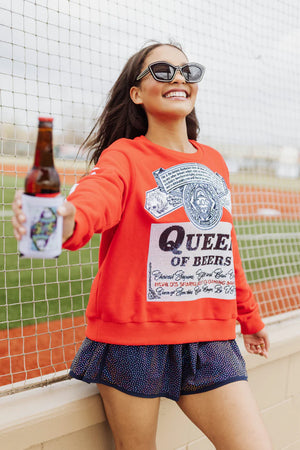 Queen of Beers - Queen of Sparkles Sweatshirt