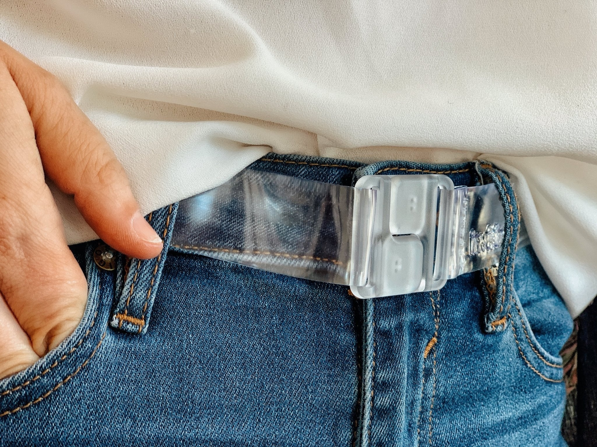 Clear Invisbelt - Amelia's Boutique