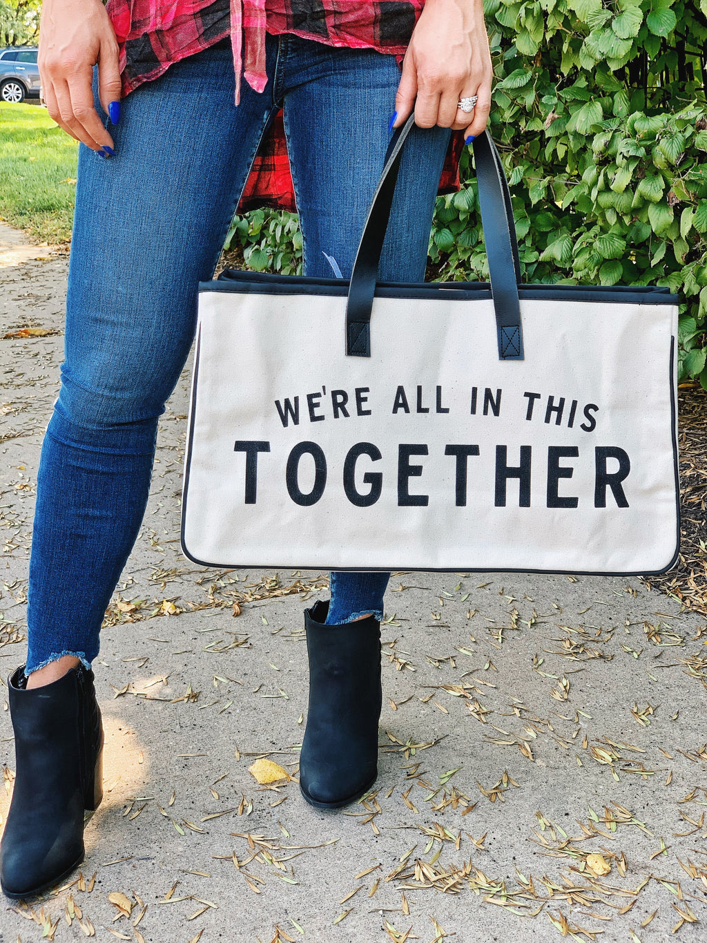We're All In This Together Canvas Tote