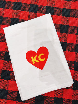 KC Heart Towel