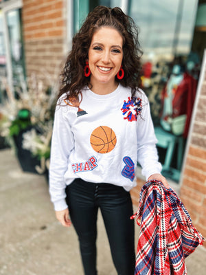 Queen of Sparkle Custom KU Icon Sweatshirt